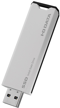 I・O DATA アイ・オー・データ USB10Gbps（USB 3.2 Gen2）対応 スティックSSD 500GB SSPS-US500W ホワイト×ブラック_1