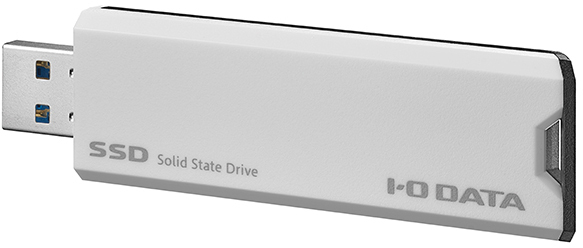 I・O DATA アイ・オー・データ USB10Gbps（USB 3.2 Gen2）対応 スティックSSD 500GB SSPS-US500W ホワイト×ブラックの通販は 8,068円