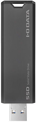 I・O DATA アイ・オー・データ USB10Gbps（USB 3.2 Gen2）対応 スティックSSD 500GB SSPS-US500GR グレー×ブラック_2