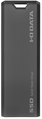 I・O DATA アイ・オー・データ USB10Gbps（USB 3.2 Gen2）対応 スティックSSD 500GB SSPS-US500GR グレー×ブラック_3