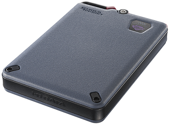 I・O DATA アイ・オー・データ USB 5Gbps(USB 3.2 Gen 1)対応 ハードウェア自動暗号化&耐衝撃ポータブルハードディスク 2TB HDPD-SUTC2
