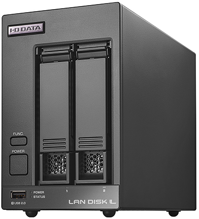 I・O DATA アイ・オー・データ 法人向け2ドライブNAS(ネットワークHDD) 5年保証 4TB HDL2-LV04