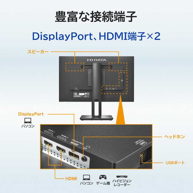 I・O DATA アイ・オー・データ Web限定モデル ADSパネル採用 フルHD対応23.8型ワイド液晶ディスプレイ DI-D241SD-F