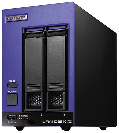 I・O DATA アイ・オー・データ 第12世代インテルCore i3搭載 2ドライブ法人向けWindows NAS 8TB HDL2-Z25SI3B08