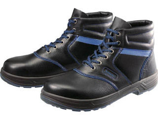 Simon/シモン 安全靴 編上靴 SL22-BL黒/ブルー 27.0cm SL22BL-27.0の通販は 14,680円
