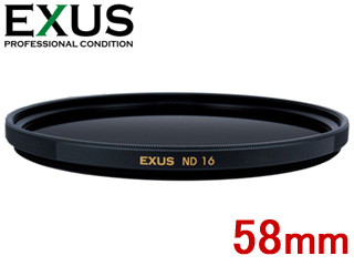 MARUMI マルミ 58mm EXUS ND16 減光フィルター【EXUS NDシリーズ】【エグザス】 7,032円