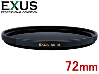 MARUMI マルミ 72mm EXUS ND16 減光フィルター【EXUS NDシリーズ