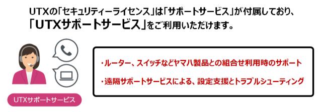 YAMAHA ヤマハ UTMアプライアンス（初年度セキュリティーライセンス付属） UTX200_3