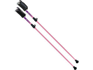 SINANO シナノ ウォーキング ポール 杖 ステッキ ウォーキングポール レビータポータブル+ ショート ピンク 657032