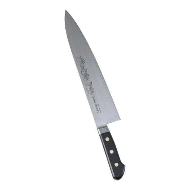 Misono ミソノ刃物 スウェーデン鋼（龍彫刻入）牛刀／No.１１６Ｍ　３３cmの通販は