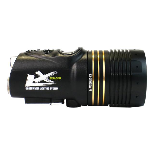 SEA&SEA シーアンドシー 09132 LX-2400SW FS ブラック 水中ライト_3