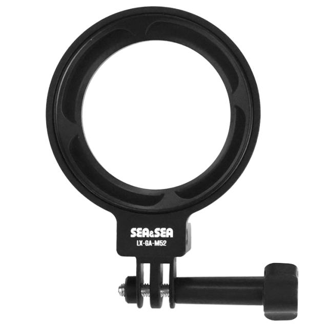 SEA&SEA シーアンドシー 09174 LX アクションカムアダプター ブラック