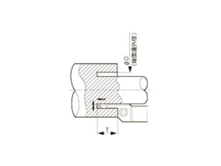 KYOCERA/京セラ 溝入れ用ホルダ KFMSR2525M70100-4