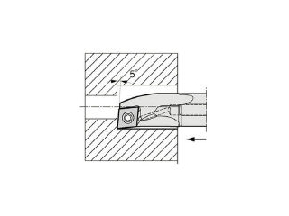 KYOCERA/京セラ 内径加工用ホルダ A12M-SCLCR06-14AEの通販は 15,161円