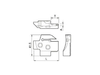 KYOCERA/京セラ 溝入れ用ホルダ KGDFR-35-4C-C