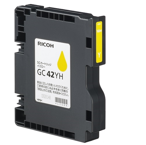 リコー RICOH SGカートリッジ イエロー GC42YHの通販は 5,015円