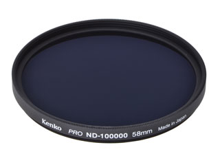 KENKO ケンコー 58S PRO ND100000（丸枠）　太陽撮影用フィルター　58mm