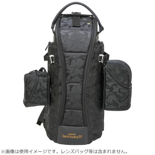 KENKO ケンコー AOC-ST4RK650BKCF(ブラックカモフラージュ) aosta Sanctuary IV RK650 BKCF カメラバッグ_6