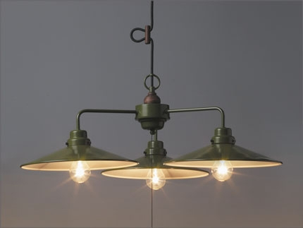 後藤照明 GLF-3331　パレルモ（アルミP1L・3灯用CP型GR）（100Wクリヤー球付）の通販は