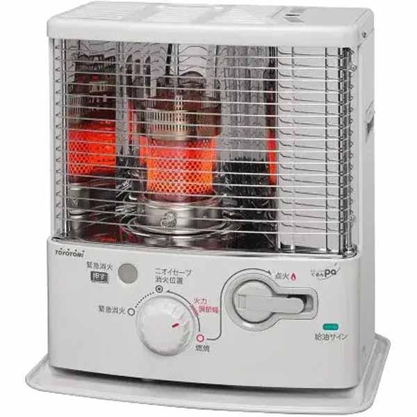 TOYOTOMI トヨトミ RS-G2424-W 反射型石油ストーブ「電池レス石油ストーブ」