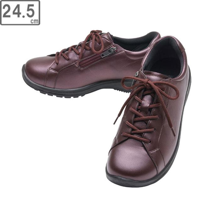 ASAHI アサヒシューズ アサヒメディカルウォーク AMW WK L001 ワインメタリック 24.5cm KV30002の通販は
