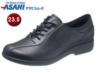ASAHI アサヒシューズ KS23514 快歩主義 L135 レディース ウォーキングシューズ 【23.5cm・3E】 (ブラック)の通販は