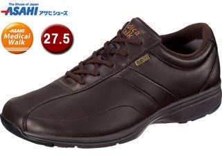 ASAHI アサヒシューズ アサヒメディカルウォーク AMW MF ダークブラウン 27.5cm KV77041の通販は