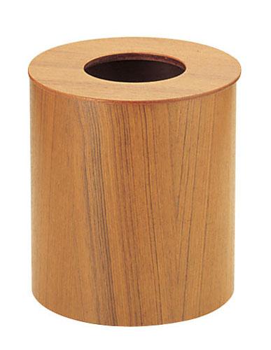 SAITO WOOD サイトーウッド 木製ルーム用ゴミ入れ　蓋付（チーク）／９５１中