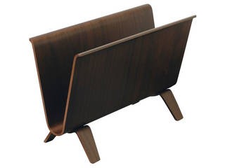 SAITO WOOD(サイトーウッド) プライウッド　マガジンラック 22-6WN　ウォールナット