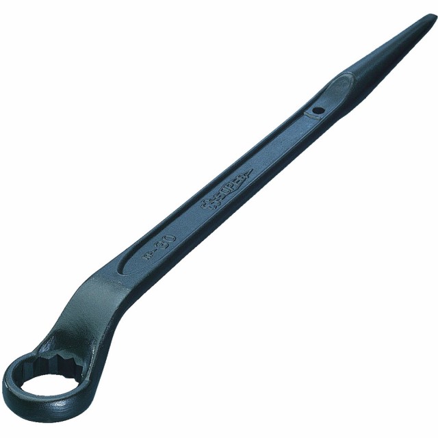 SUPERTOOL スーパーツール 60度片口めがねレンチ(六角対辺:55)しの付 KP-55の通販は