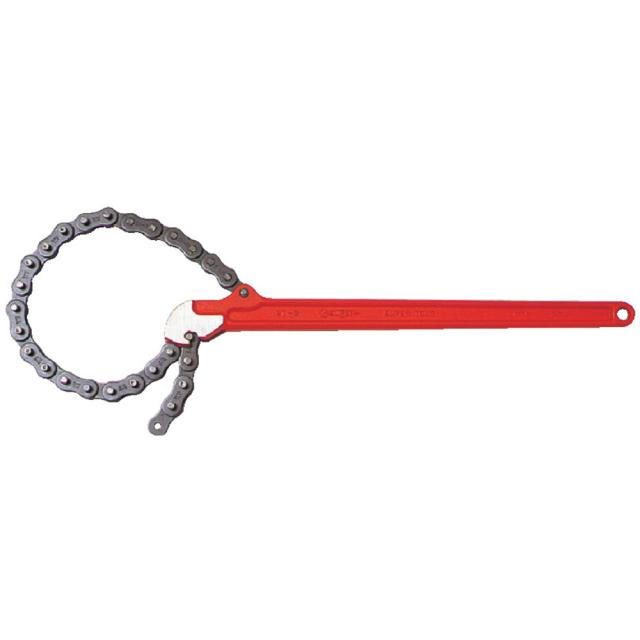 SUPERTOOL スーパーツール スーパートング(プロ用強力型) チェーン外れ防止ストッパー付 くわえられる管外径:34〜230mm ST2.5の通販は