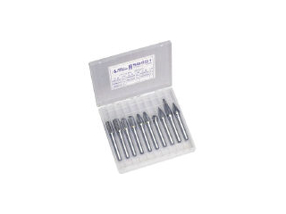 SUPERTOOL スーパーツール 超硬バーシャンク径6ミリ(10本組セット:7種類入り) SB6S1