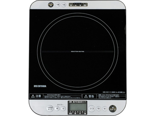 IRIS OHYAMA アイリスオーヤマ IHC-T61-B ブラック 卓上IHコンロ 対面操作式 1400W