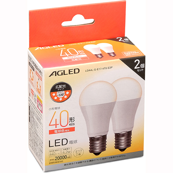 パナソニック LED電球 電球40W形相当 LDA6DHE17BHS 7個セット Amazon | パナソニック LED電球 口金直径17mm 電球40W形相当
