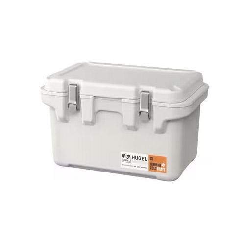 アイリスオーヤマ HUGEL ヒューゲル 真空断熱クーラーボックス 20L ホワイトアッシュ VITC-20
