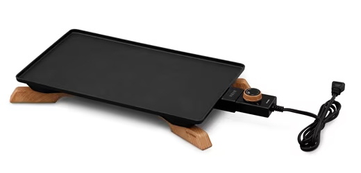 IRIS OHYAMA アイリスオーヤマ IHU-A10-B ブラック 薄型ホットプレート