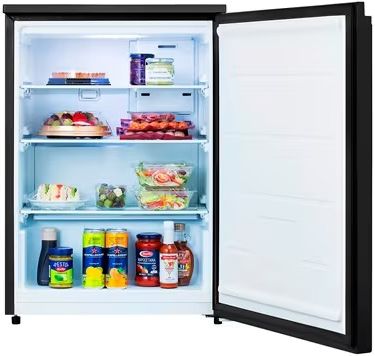 IRIS OHYAMA冷蔵庫 IRSN-7A-B ブラック 66L 2024年製 アイリスオーヤマ 奥行スリム冷蔵庫 66L IRSN-7A-B 1台 - アスクル