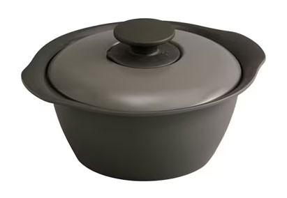 IRIS OHYAMA アイリスオーヤマ 無加水鍋 20cm チャコールグレー MKS-20の通販は