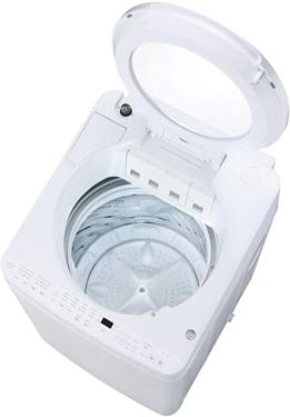 IRIS OHYAMA アイリスオーヤマ 洗濯機 8kg 縦型 全自動 OSH(オッシュ)4連タンク TCW-80A01 W ホワイト「Aエリア限定配送」