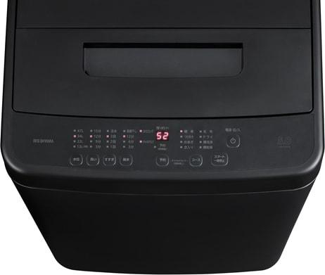 IRIS OHYAMA アイリスオーヤマ 洗濯機 5kg 縦型 全自動 IAW-T504 B ブラック「Aエリア限定配送」_5