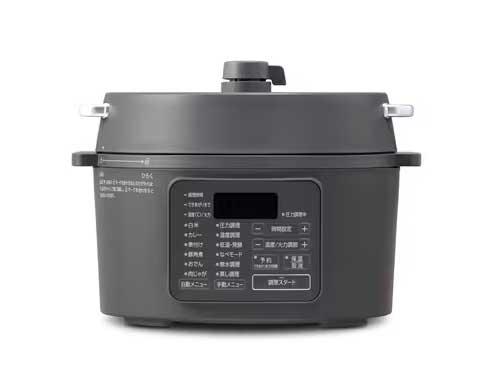 IRIS OHYAMA アイリスオーヤマ PC-MB3-H ミドルグレー 電気圧力鍋 3.0L