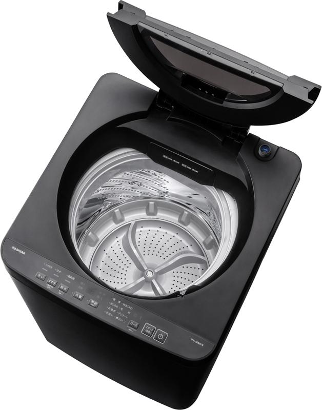 IRIS OHYAMA アイリスオーヤマ 【Aエリア限定配送】ITW-50B01-B 全自動洗濯機　5.0kg　OSH　Fit ブラック