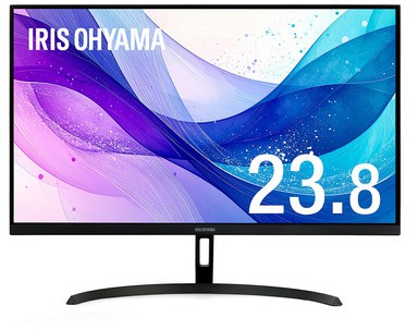 IRIS OHYAMA 23.8インチ モニター HDMI接続 IRIS OHYAMA（アイリスオーヤマ） 液晶ディスプレイ 23.8インチ