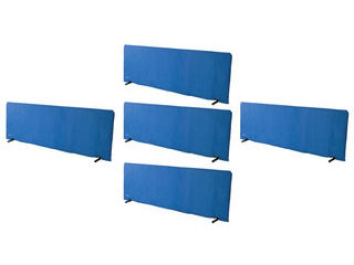 UNIX/ユニックスコーポレーション 【時間帯指定不可】NX28-41SE 卓球用フロア仕切りフェンス しきって (75 × 200 cm・ 5 枚セット)