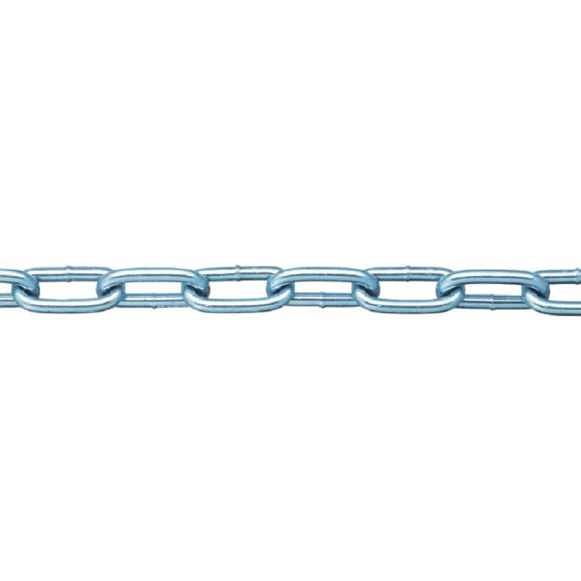 NISSA ニッサチェイン 鉄ユニクロ溶接リンクチェイン 4.8mm×30m IW2048 6,707円