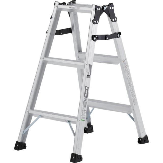 ALINCO/アルインコ 幅広踏ざん(55mm)はしご兼用脚立 0.82m PRS90WAの通販は 9,457円