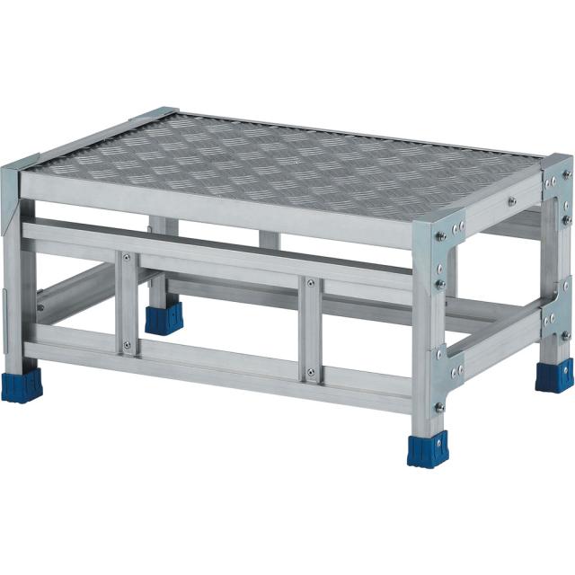 ALINCO/アルインコ 作業台(天板縞板タイプ)1段 天板寸法600×400mm 高0.3m CSBC136Sの通販は 16,508円