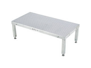 ALINCO/アルインコ 【代引不可】低床作業台(連結式・凸プレート) LFP LFP-0904Gの通販は 31,491円