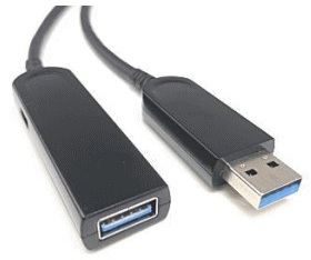 スペクトル USB3.2 Gen2（USB3.1）対応/転送速度10Gbps/USB光ハイブリッド延長ケーブル 15m SSB05-15P
