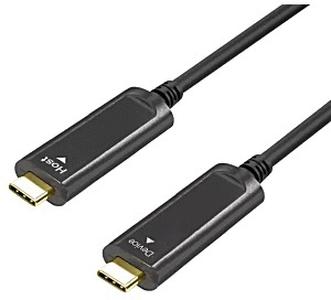 スペクトル USB3.2 Gen2（USB3.1）対応/転送速度10Gbps/USB光ハイブリッド延長ケーブル 15m SSG03-15C